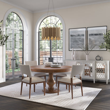 Adrienne Dining Table by Kosas Home. Made from unique in a cottage & farmhouse style.