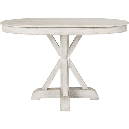 Maxwell Oval Pine Wood Dining Table by Kosas Home in natural. Made from pine wood in a cottage & farmhouse style.