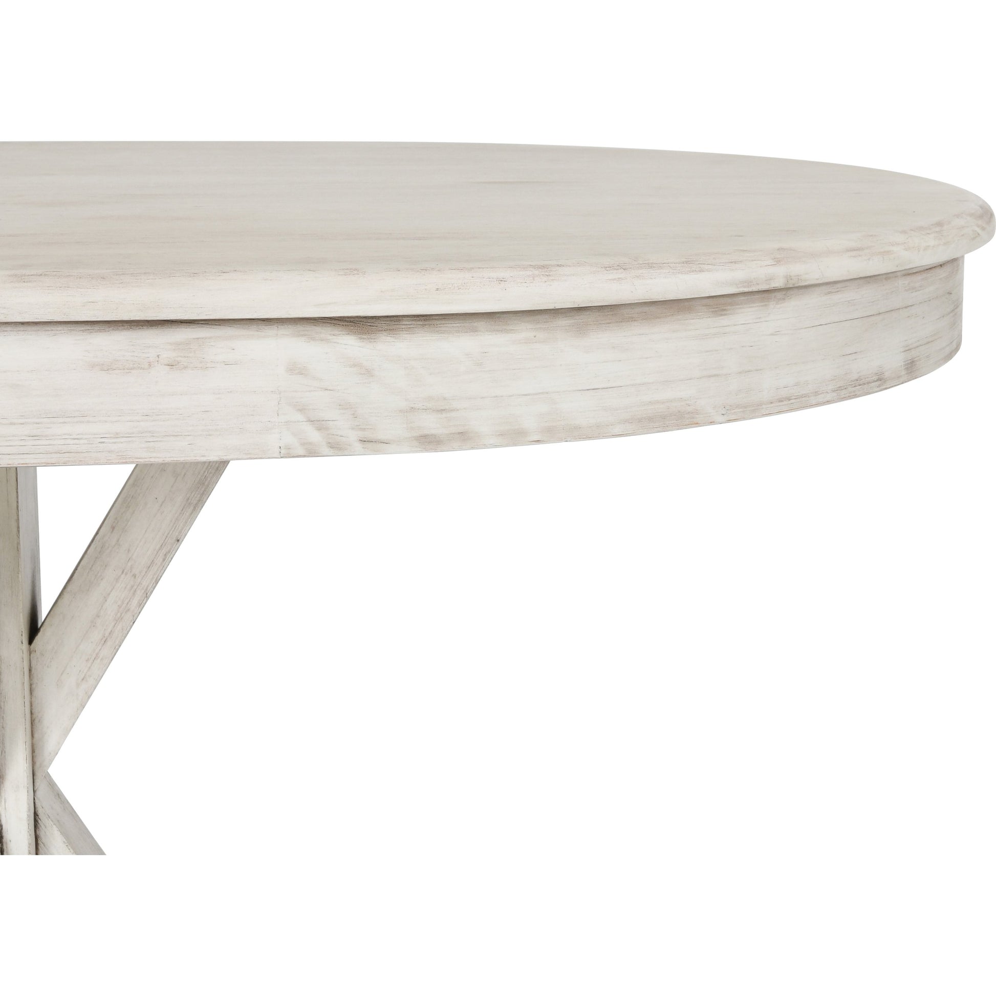 Maxwell Oval Pine Wood Dining Table by Kosas Home in natural. Made from pine wood in a cottage & farmhouse style.