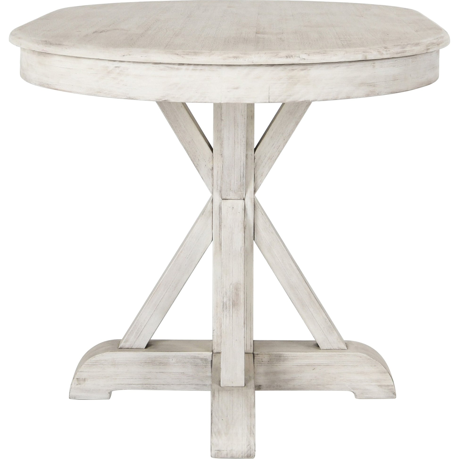 Maxwell Oval Pine Wood Dining Table by Kosas Home in natural. Made from pine wood in a cottage & farmhouse style.