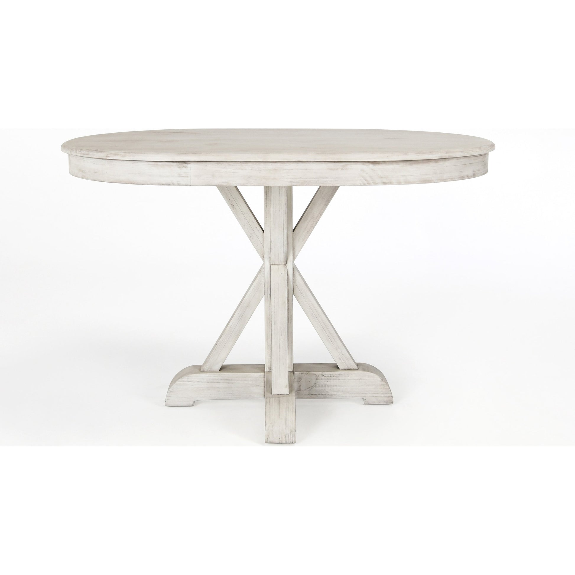 Maxwell Oval Pine Wood Dining Table by Kosas Home in natural. Made from pine wood in a cottage & farmhouse style.