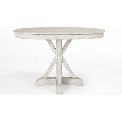 Maxwell Oval Pine Wood Dining Table by Kosas Home in natural. Made from pine wood in a cottage & farmhouse style.