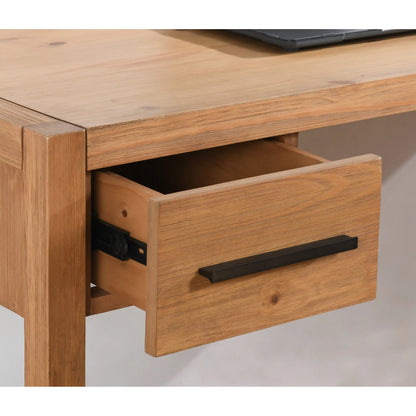 Fenmore Desk by Kosas Home. Made from pine wood in a unique style.
