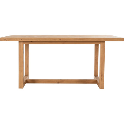 Fenmore Dining Table by Kosas Home. Made from pine wood in a modern style.