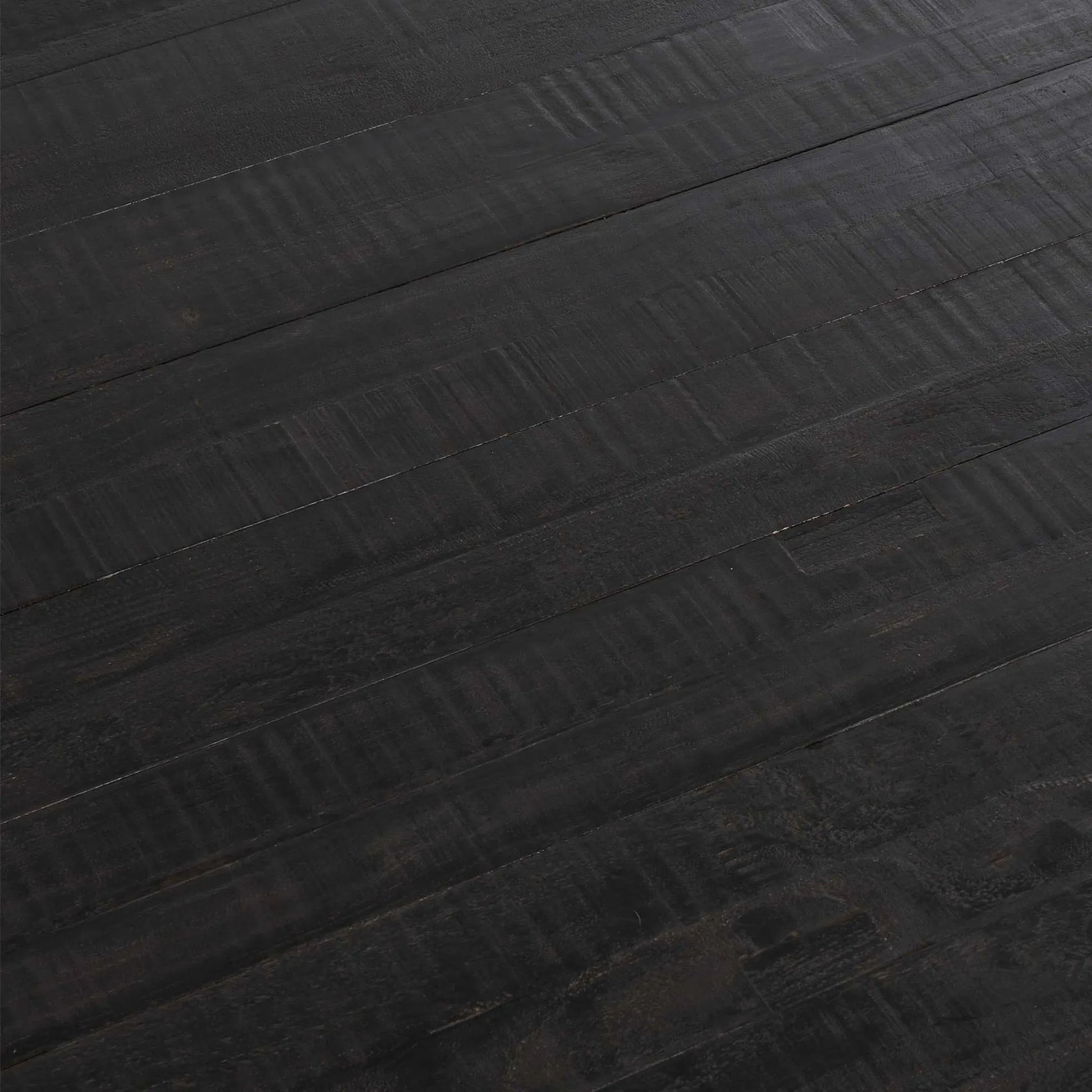 Larson Dining Table by Classic Home in black, classic brass. Made from pine wood in a modern style.