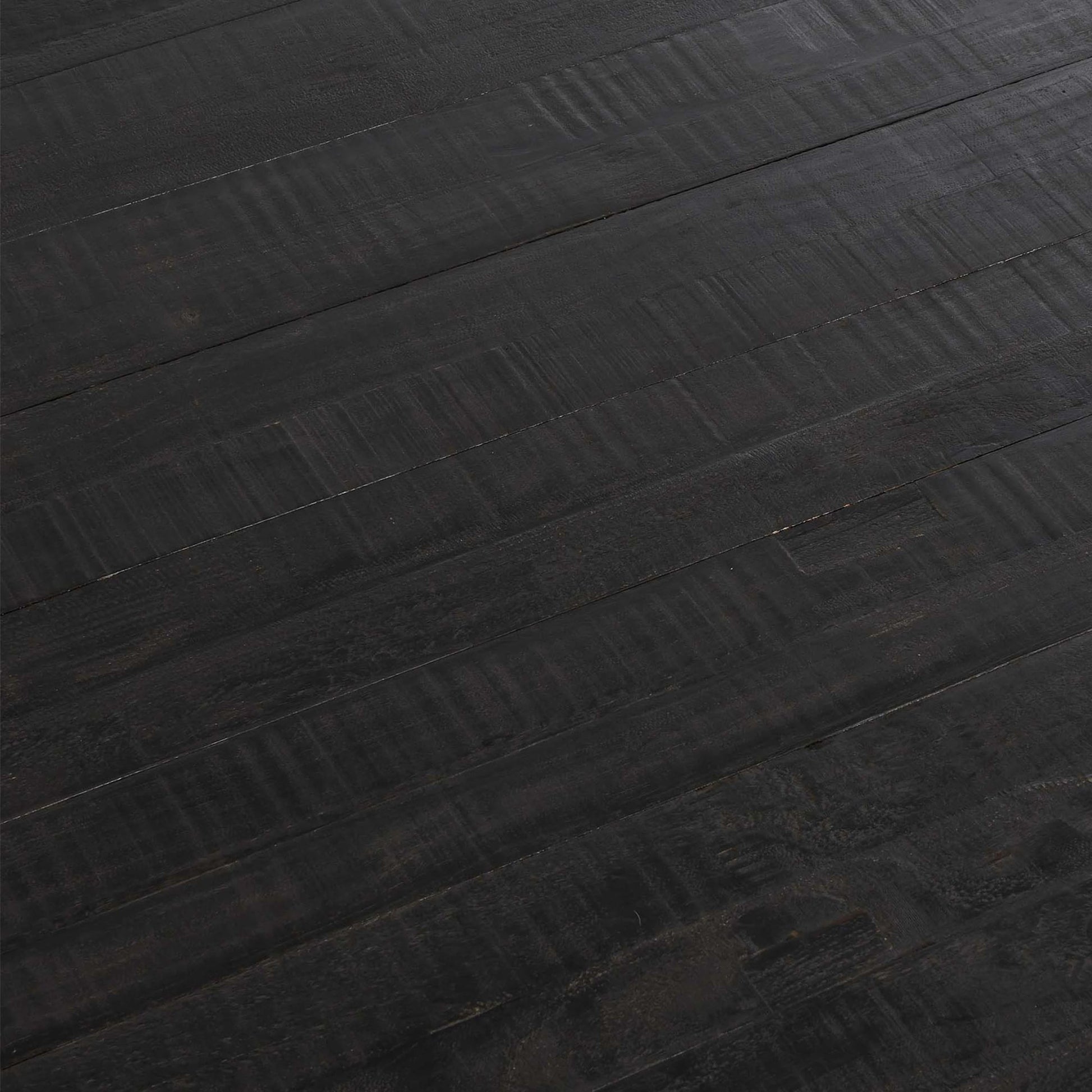 Larson Dining Table by Classic Home in black, classic brass. Made from pine wood in a modern style.