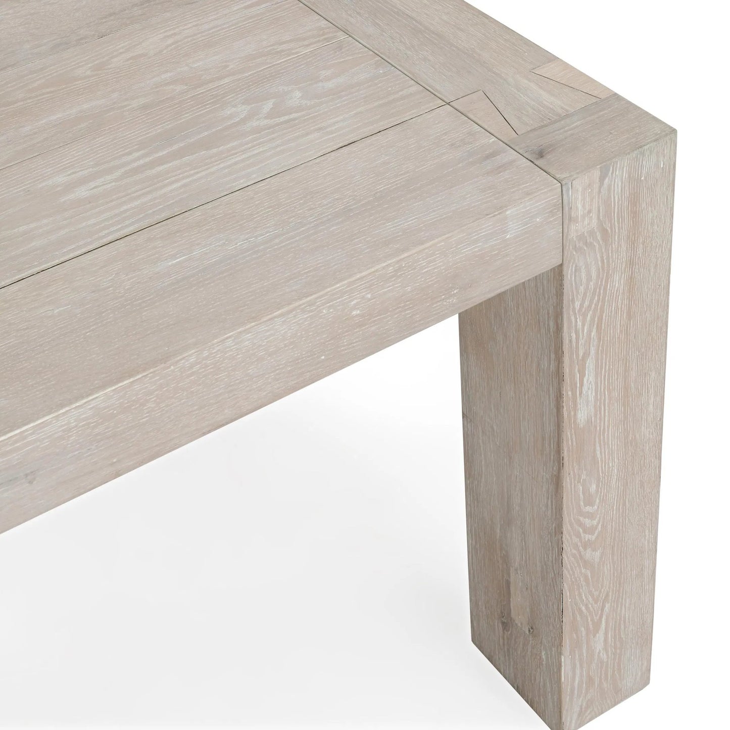 010 SI-2238822 | Closeup | Kingston 89" Reclaimed Oak Wood Dining Table by Classic Home. Made from reclaimed oak in a transitional style.