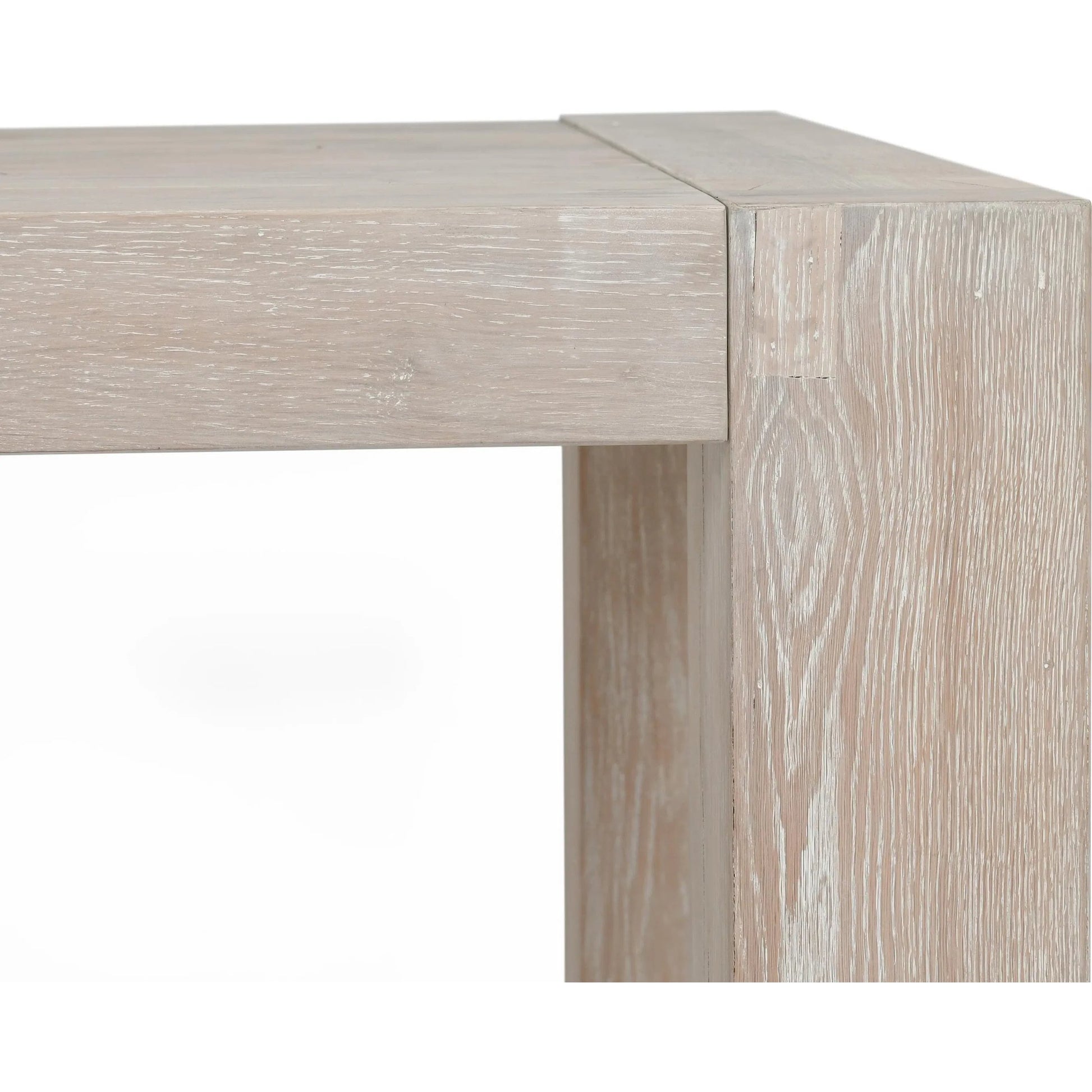 Kingston 89" Reclaimed Oak Wood Dining Table by Classic Home. Made from reclaimed oak in a transitional style.