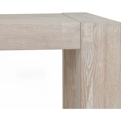 Kingston 89" Reclaimed Oak Wood Dining Table by Classic Home. Made from reclaimed oak in a transitional style.