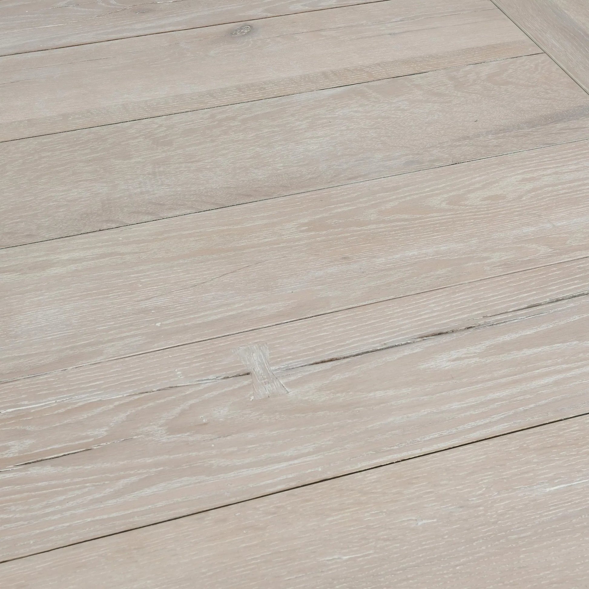 Kingston 89" Reclaimed Oak Wood Dining Table by Classic Home. Made from reclaimed oak in a transitional style.