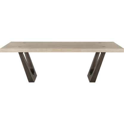 Kelso Reclaimed Wood Dining Table by Classic Home in brown. Made from reclaimed oak in a transitional style.