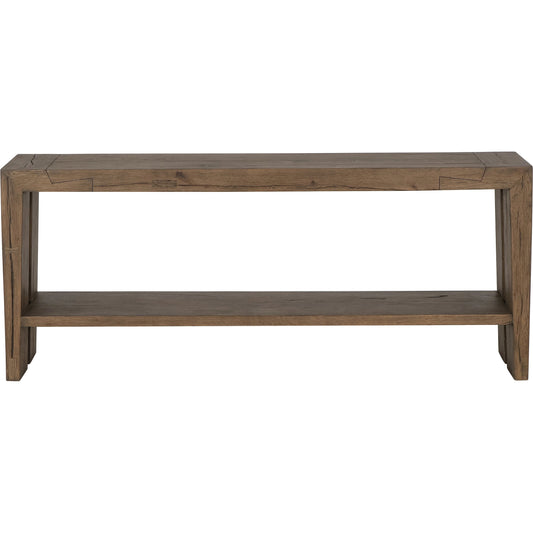 001 SI-2160266 | Primary Silo | Troy Oak Console Table by Classic Home. Made from oak wood in a modern style.