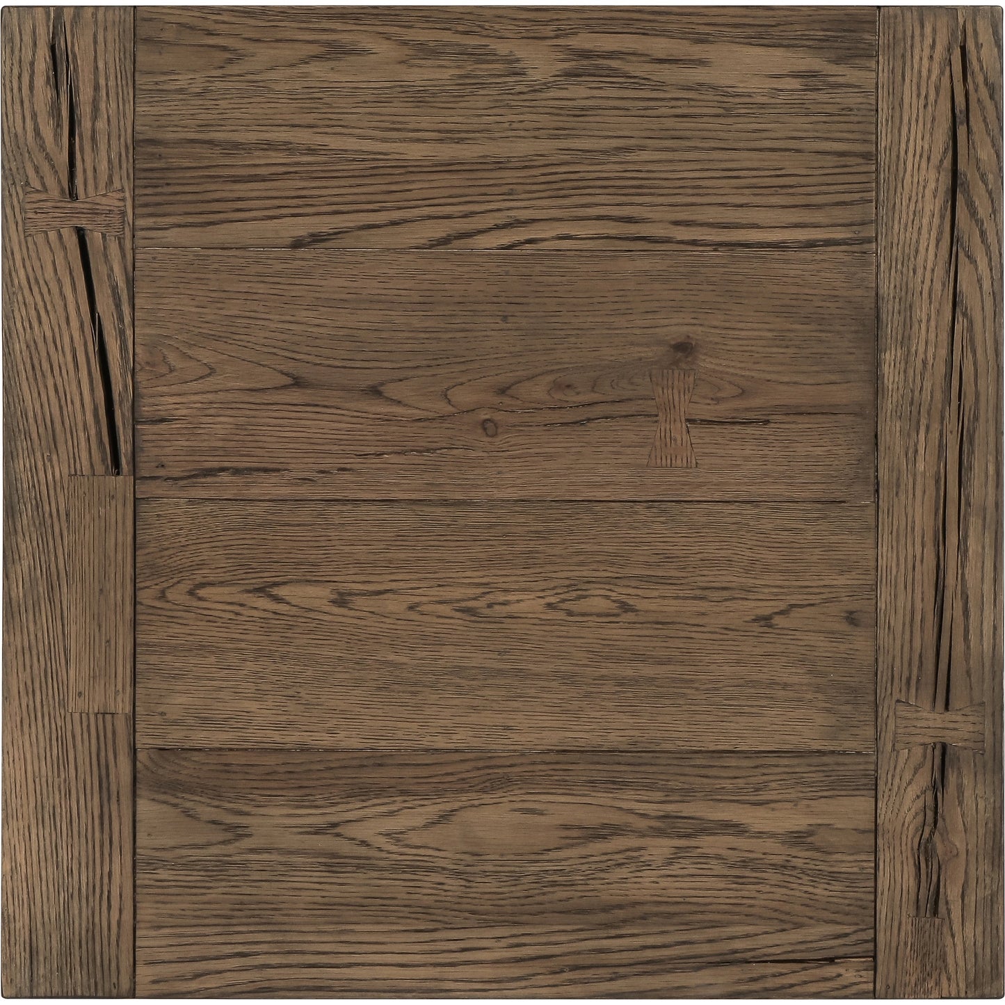 004 SI-2160267 | Closeup | Troy Oak End Table by Classic Home in brown. Made from oak wood in a modern style.