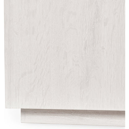 Layne Square End Table by Classic Home. Made from oak veneer in a modern style.