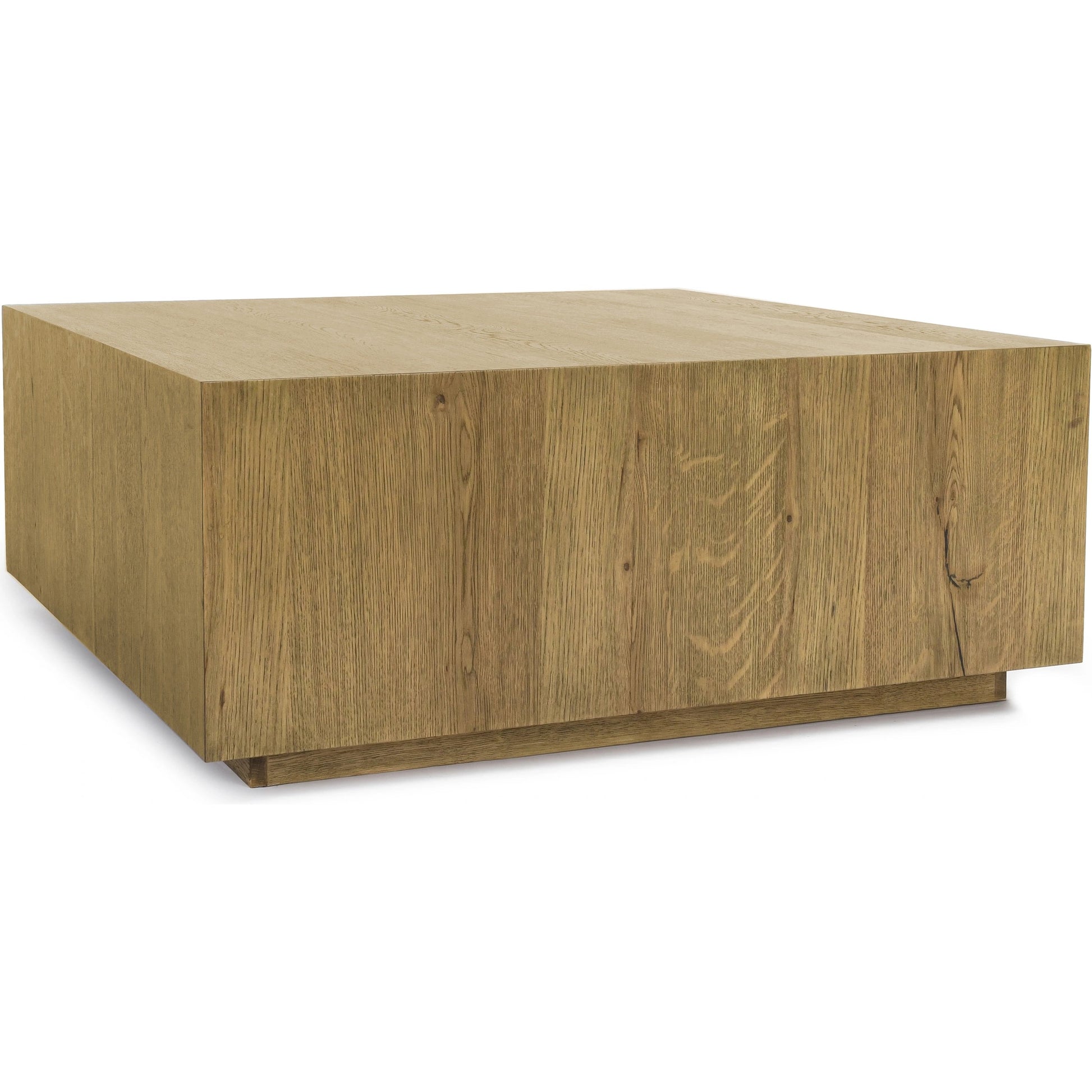 Layne Square Coffee Table by Classic Home. Made from oak veneer in a modern style.