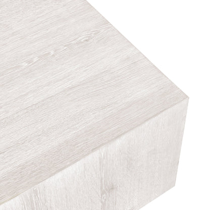 Layne Square Coffee Table by Classic Home. Made from oak veneer in a modern style.