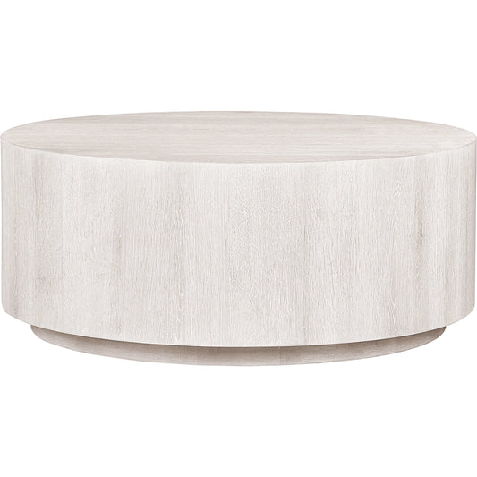Layne Round Coffee Table by Classic Home. Made from oak veneer in a modern style.