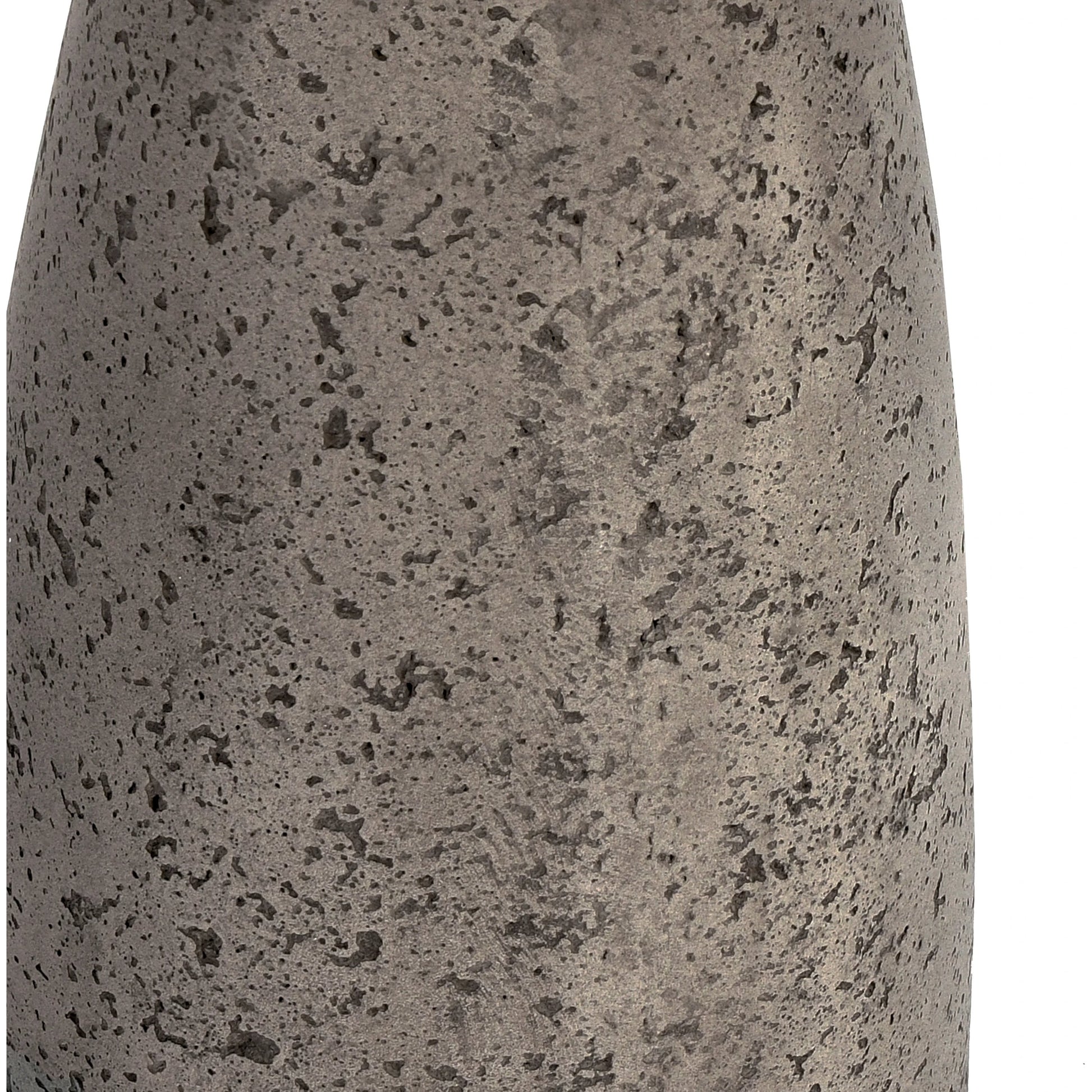 Collins Outdoor Round Side Table by Classic Home. Made from concrete in a modern style.