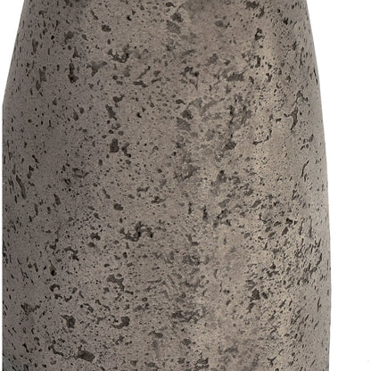 Collins Outdoor Round Side Table by Classic Home. Made from concrete in a modern style.