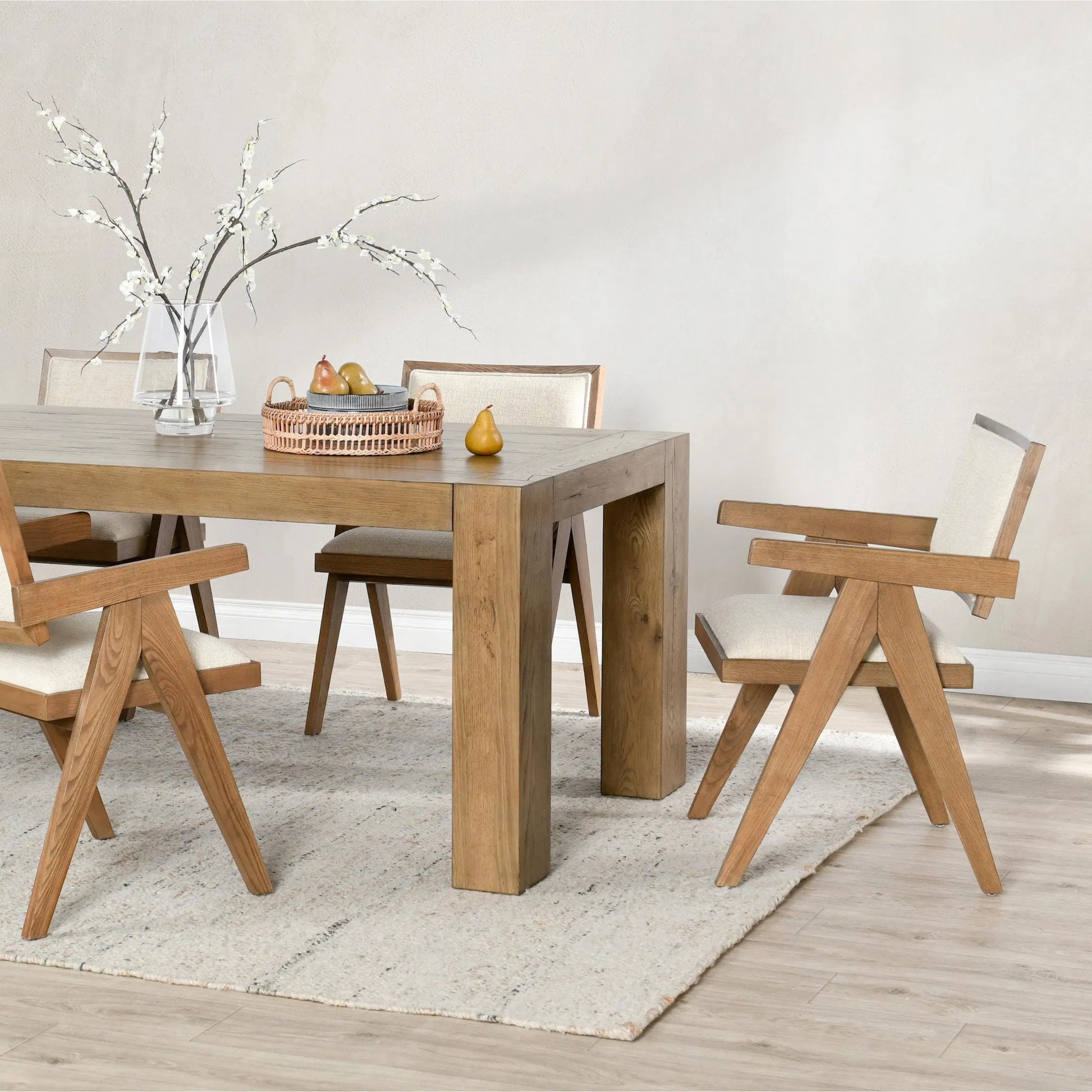 Kingston 89" Reclaimed Oak Wood Dining Table by Classic Home. Made from reclaimed oak in a transitional style.