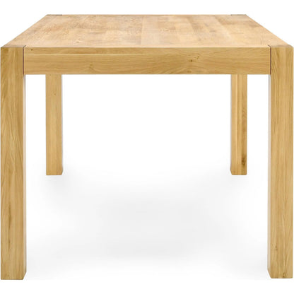 Parsons 84" Oak Wood Dining Table by Kosas Home. Made from oak in a unique style.