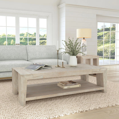 Troy Oak Coffee Table by Classic Home. Made from unique in a modern style.
