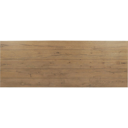 Arleth Reclaimed Oak 82" Gathering Table by Classic Home in natural oak. Made from unique in a transitional style.