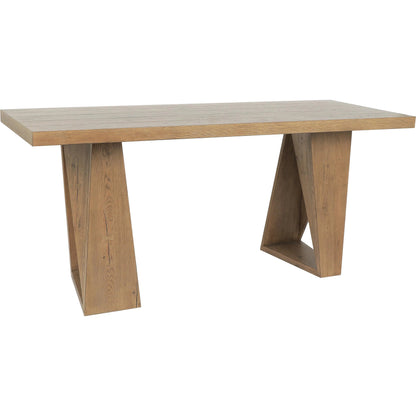 Arleth Reclaimed Oak 82" Gathering Table by Classic Home in natural oak. Made from unique in a transitional style.