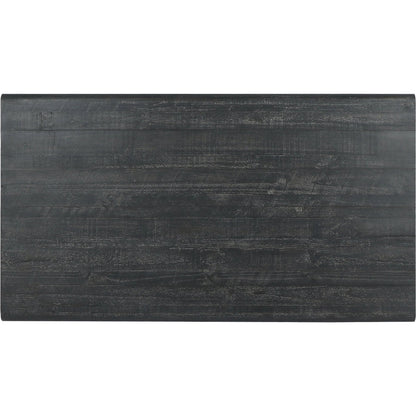 Larson 58" Coffee Table by Classic Home in black. Made from unique in a transitional style.