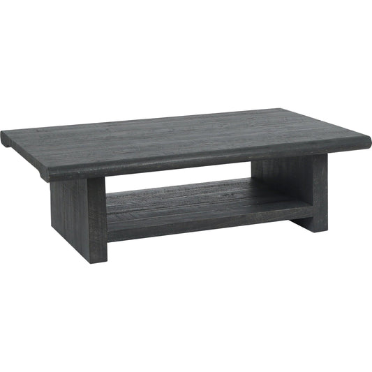 Larson 58" Coffee Table by Classic Home in black. Made from unique in a unique style.