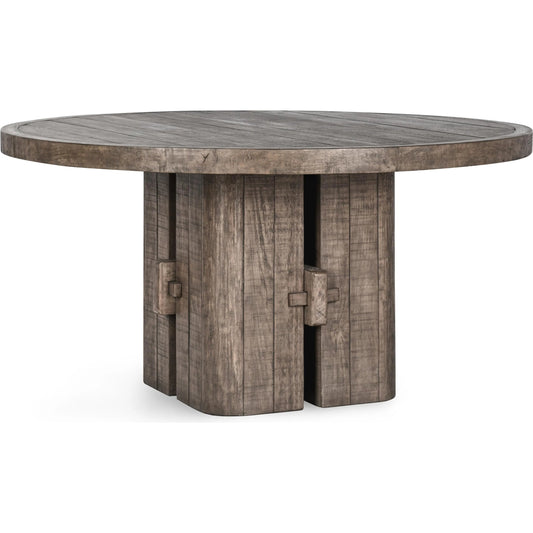 Rosemount 60" Pine Wood Round Dining Table by Classic Home. Made from unique in a unique style.