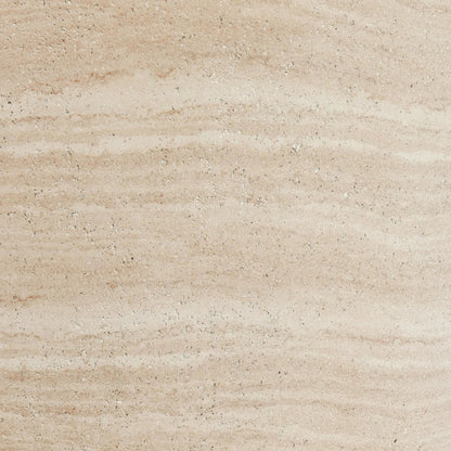 McKenna Round Stone Outdoor End Table by Classic Home in beige. Made from glass fiber reinforced concrete in a unique style.