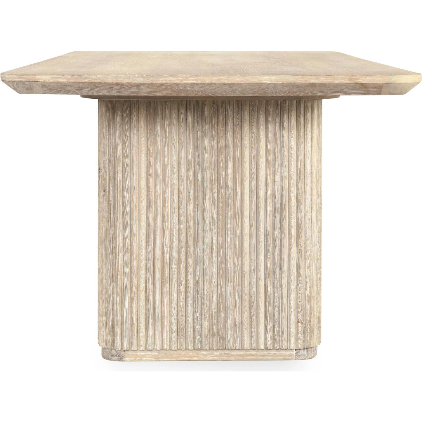 003 SI-2238834 | Additional Silo | Vander 84" Wood Dining Table by Classic Home in cream. Made from oak veneer in a transitional style.