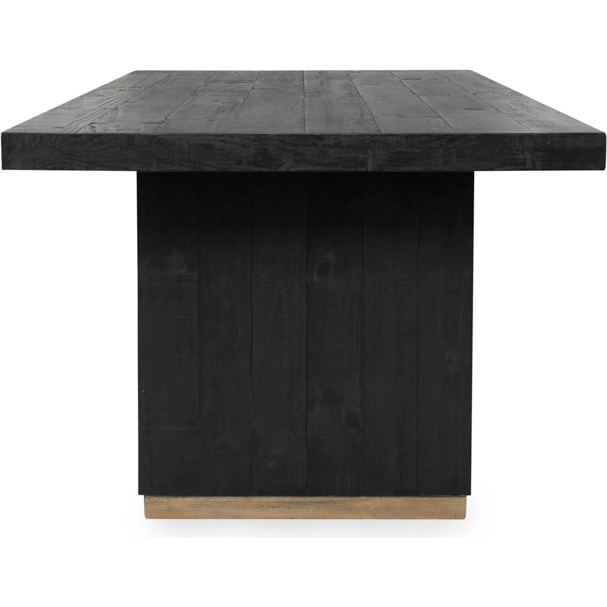 Lynx 94" Reclaimed Pine Wood Dining Table by Classic Home. Made from reclaimed pine in a modern style.