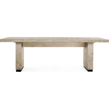 Lynx 94" Reclaimed Pine Wood Dining Table by Classic Home. Made from reclaimed pine in a modern style.