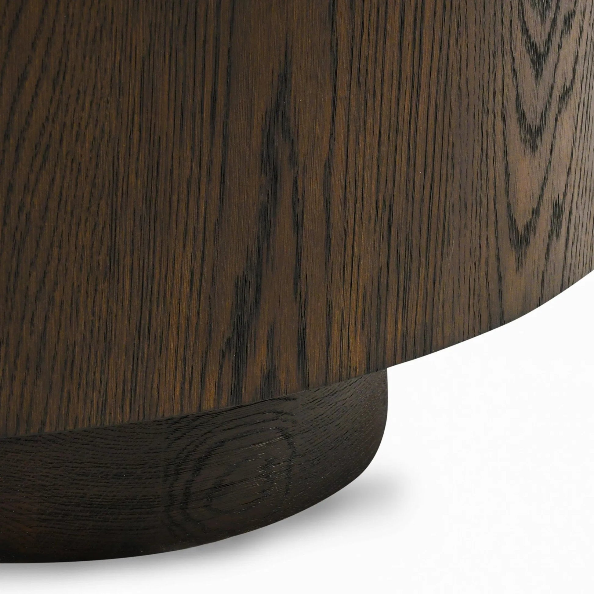 Runa 42" Wood Coffee Table by Classic Home in brown. Made from oak veneer in a traditional style.
