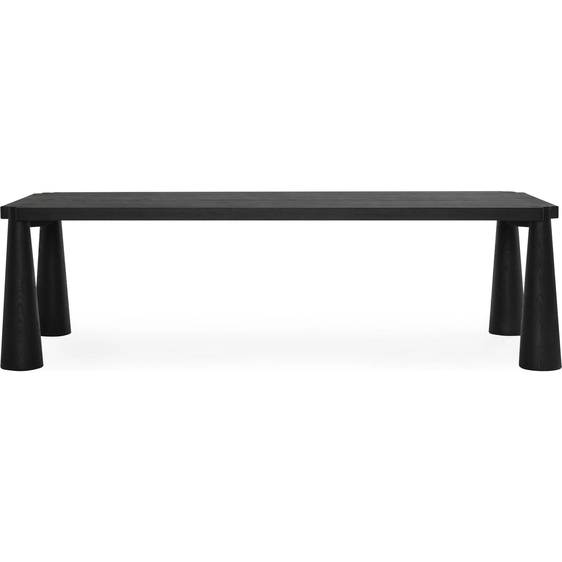 Atrop 102" Oak Wood Dining Table by Classic Home. Made from oak wood in a transitional style.