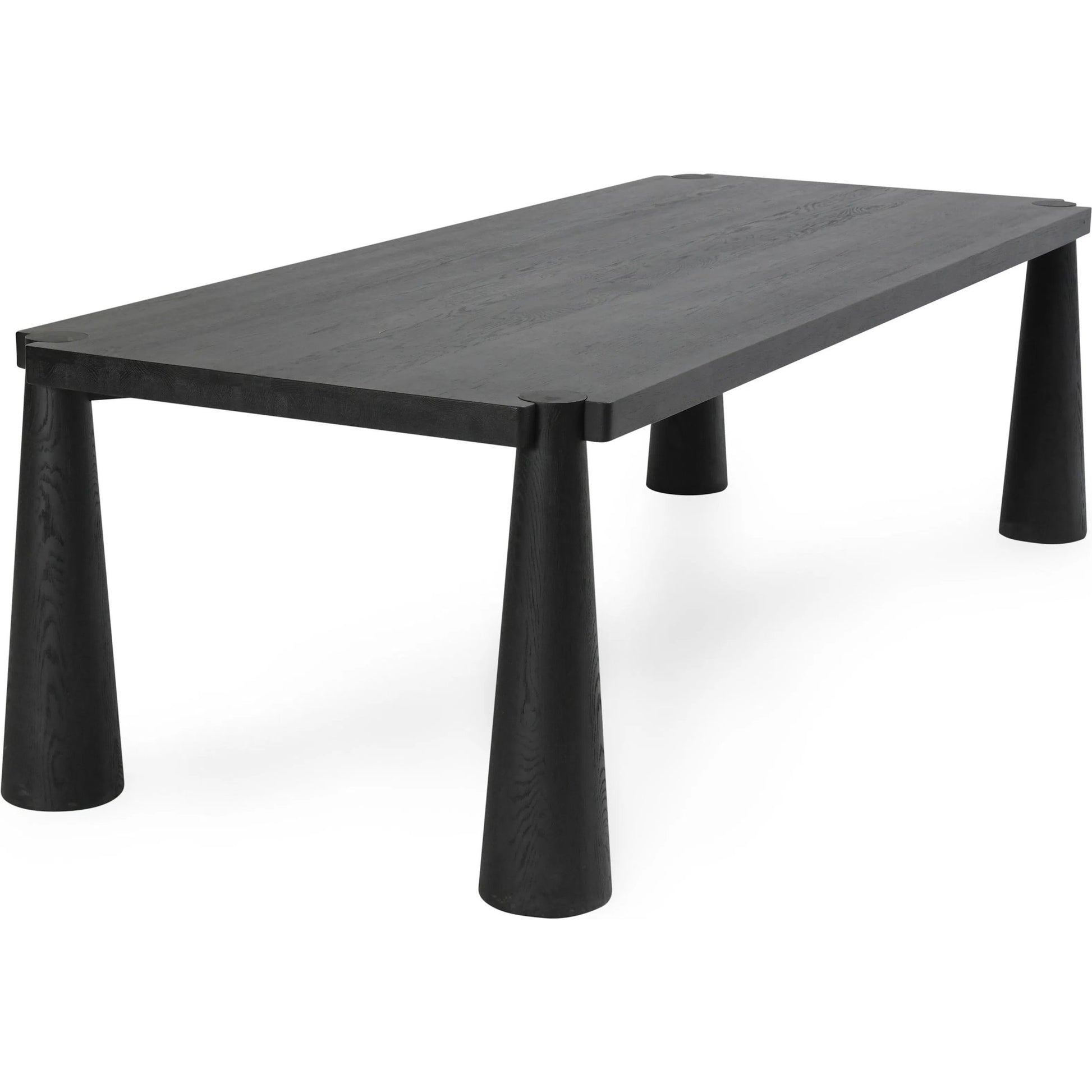 Atrop 102" Oak Wood Dining Table by Classic Home. Made from oak wood in a transitional style.