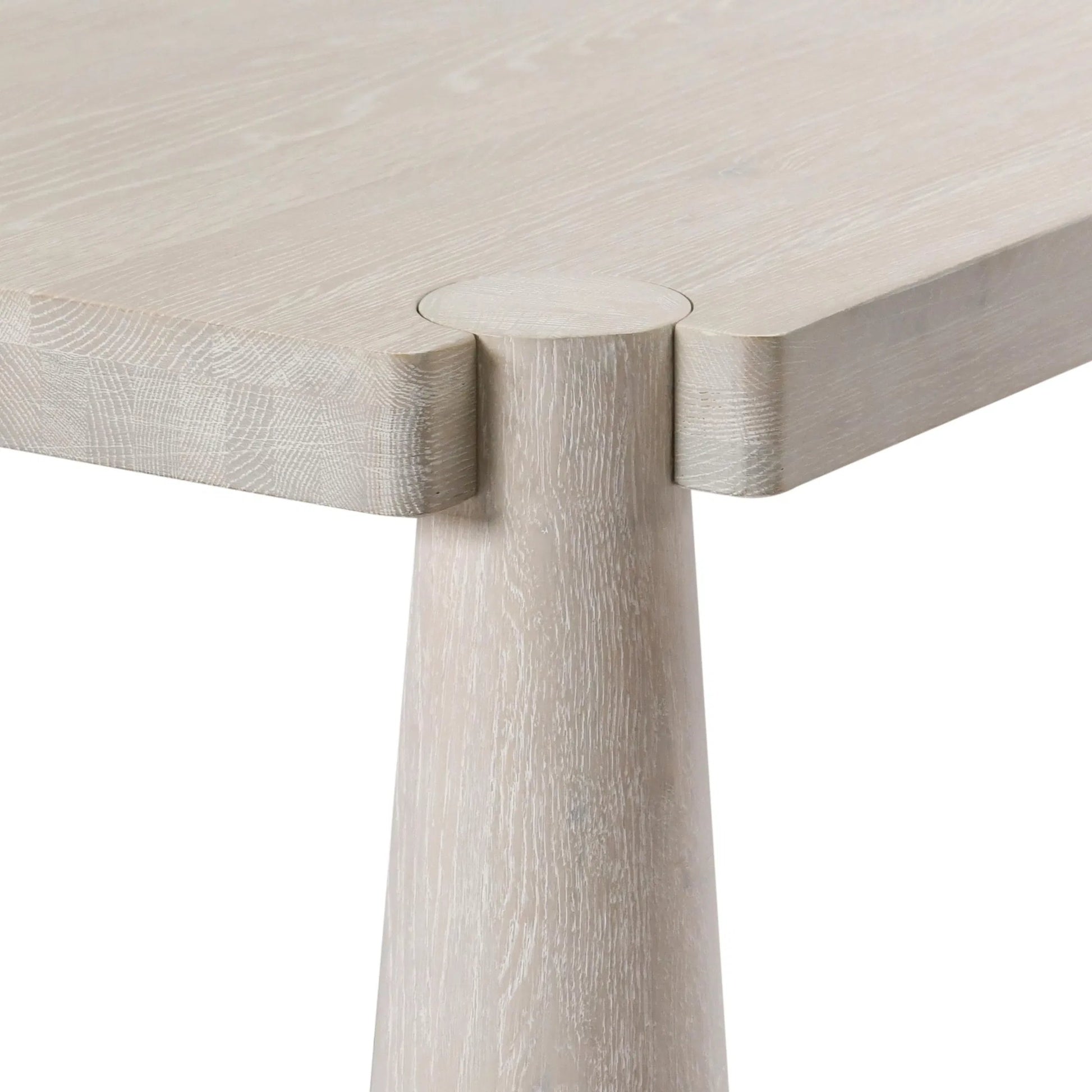 Atrop 102" Oak Wood Dining Table by Classic Home. Made from oak wood in a transitional style.