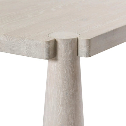Atrop 102" Oak Wood Dining Table by Classic Home. Made from oak wood in a transitional style.