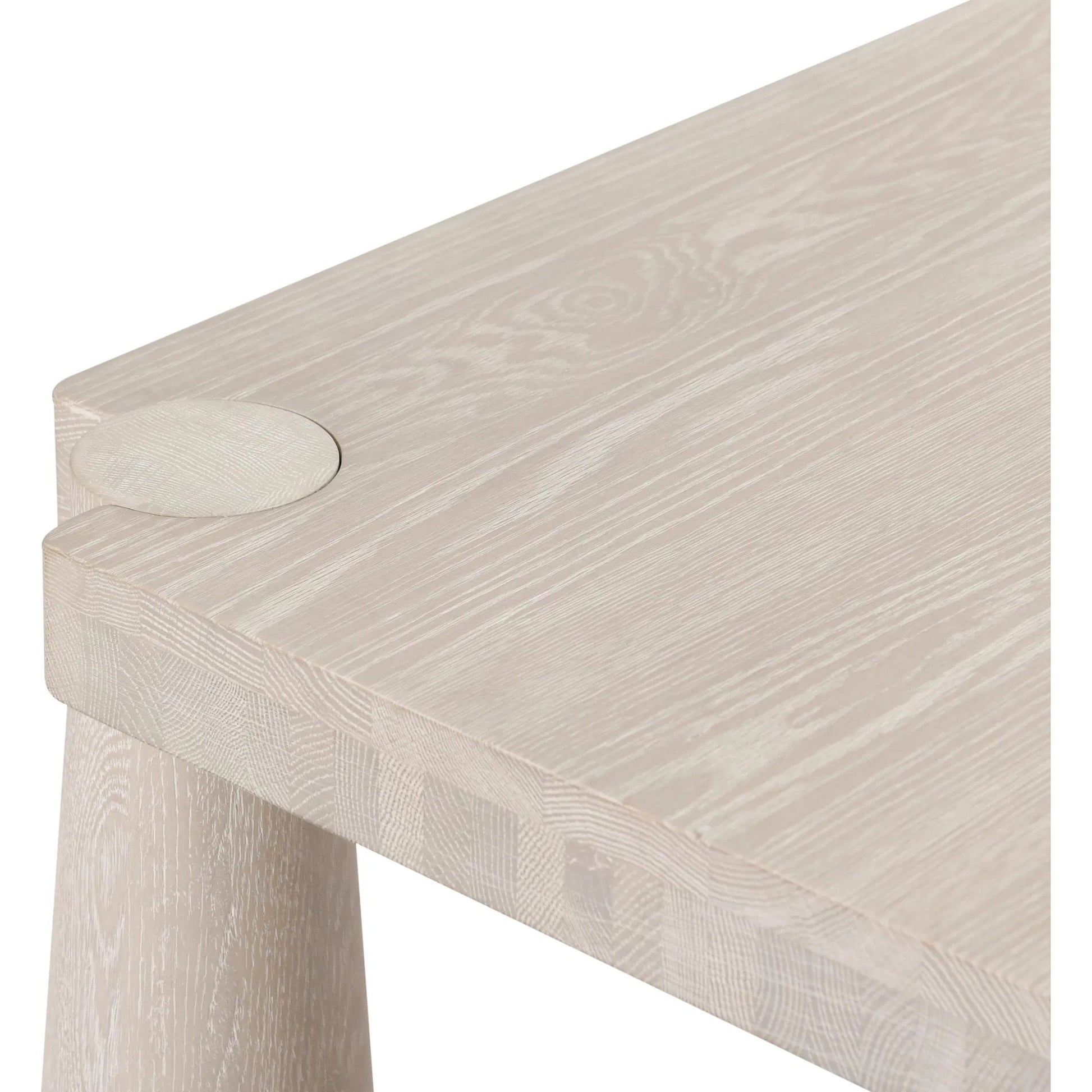 Atrop 102" Oak Wood Dining Table by Classic Home. Made from oak wood in a transitional style.