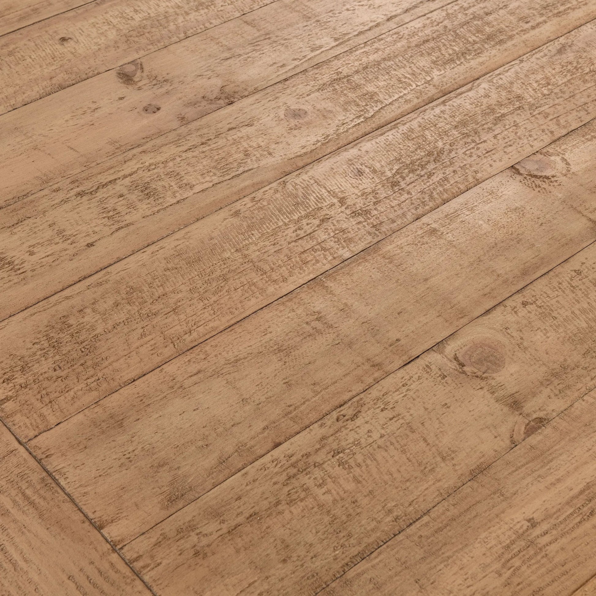 Allegra Reclaimed Pine Wood Dining Table by Kosas Home in natural. Made from reclaimed pine in a unique style.