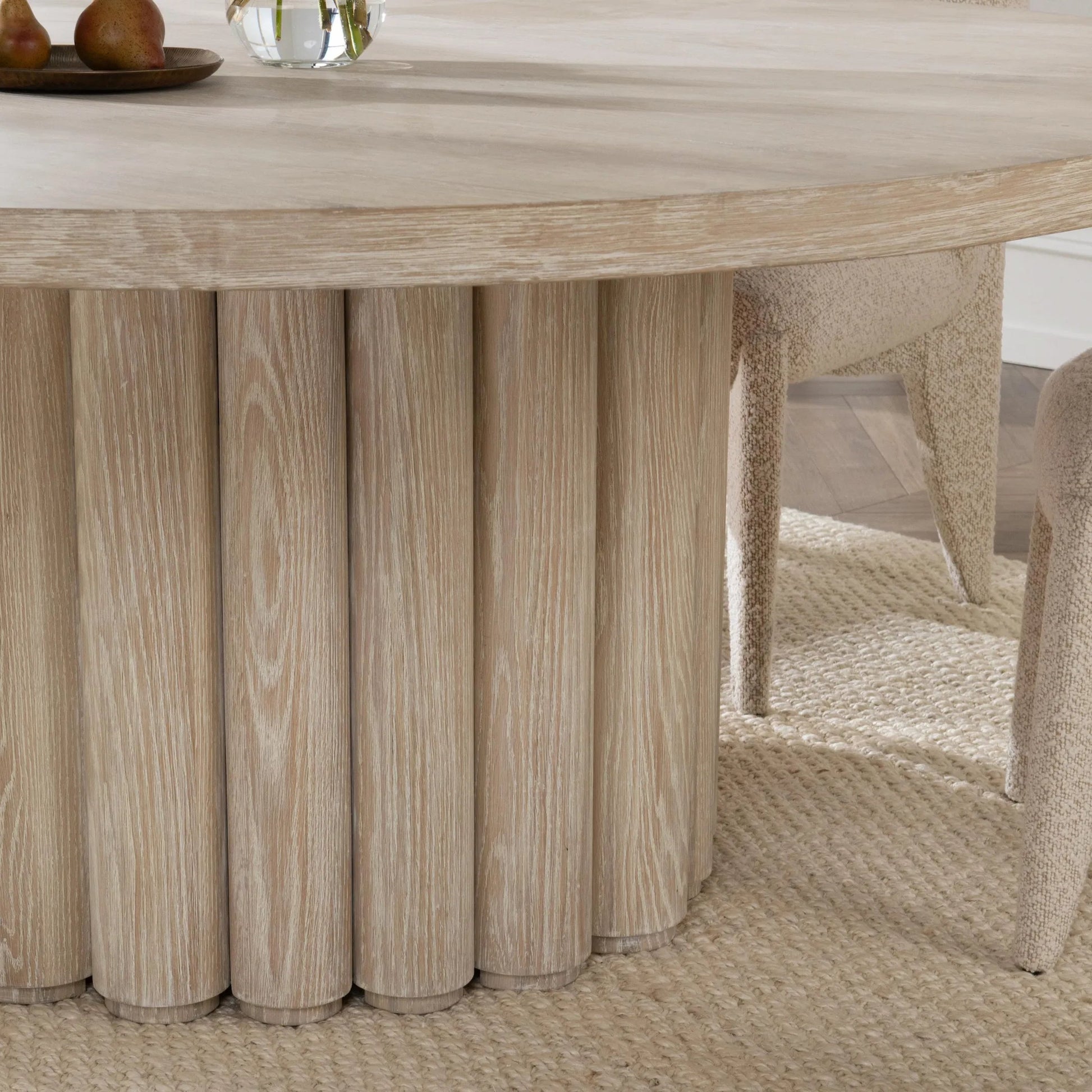 Tiber Round Dining Table by Classic Home. Made from unique in a transitional style.