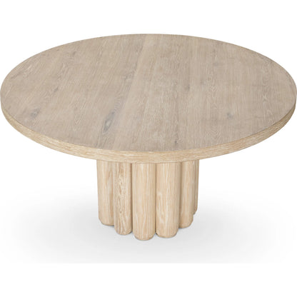 Tiber Round Dining Table by Classic Home. Made from unique in a transitional style.