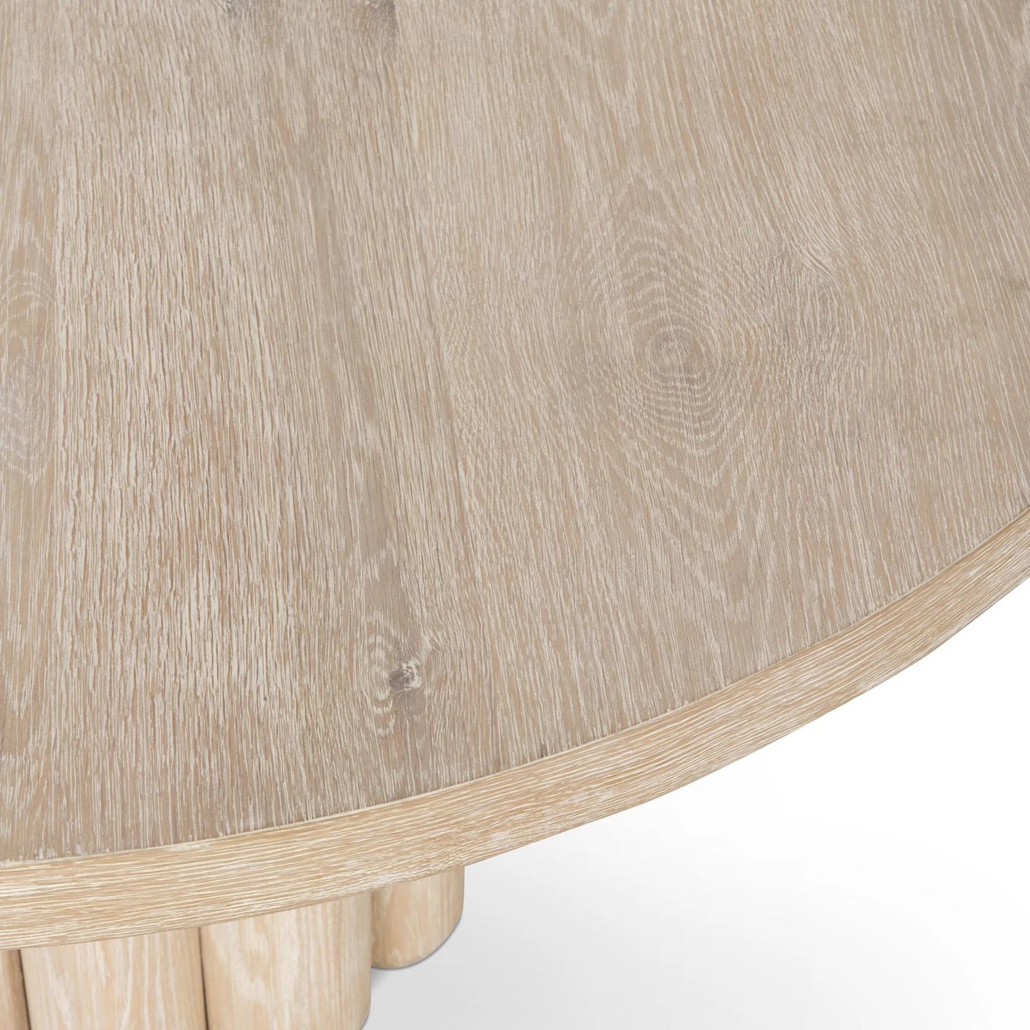 006 SI-2353725 | Closeup | Tiber Round Dining Table by Classic Home. Made from unique in a transitional style.