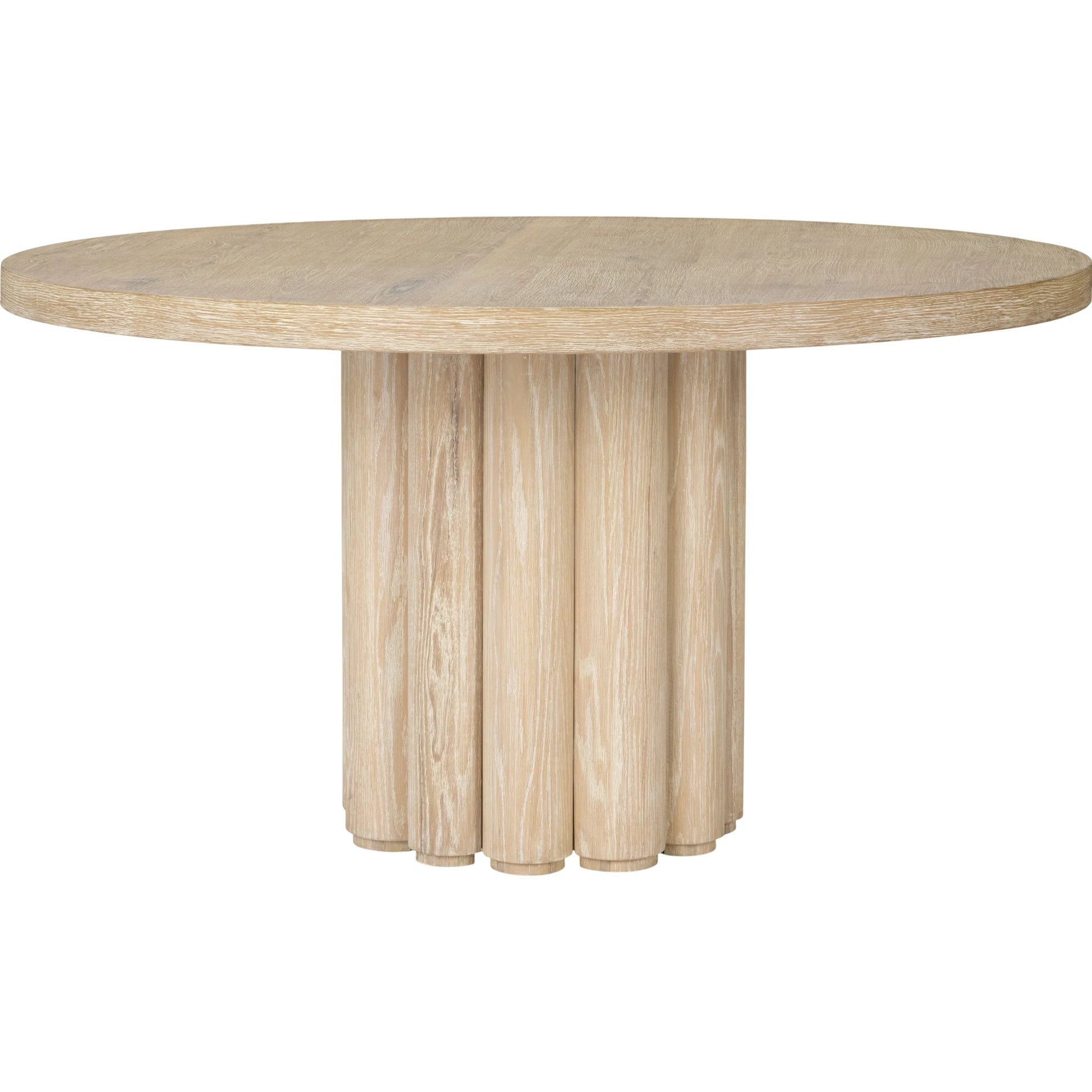Tiber Round Dining Table by Classic Home. Made from unique in a transitional style.