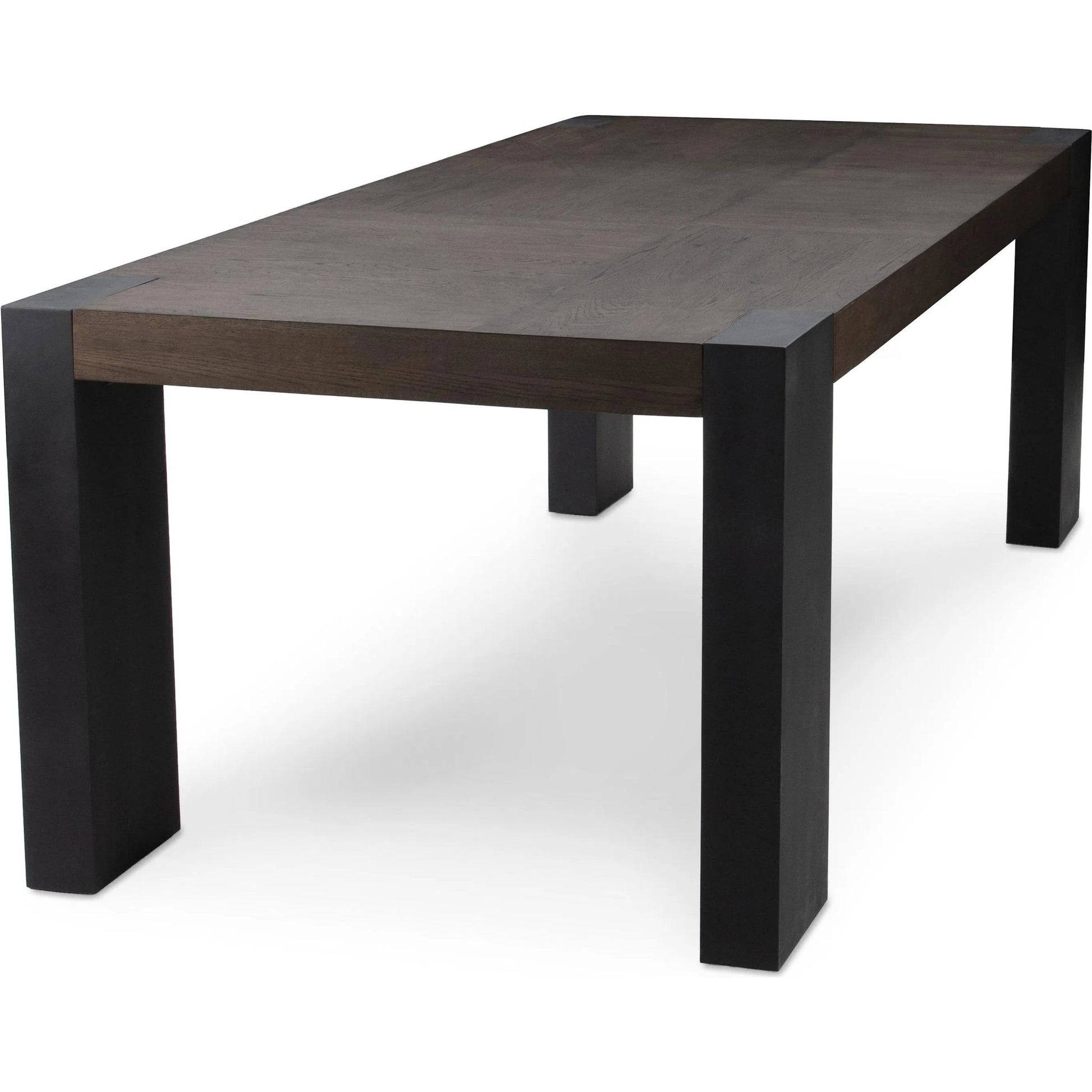 Deaven Dining Table by Classic Home. Made from oak veneer, metal in a traditional style.