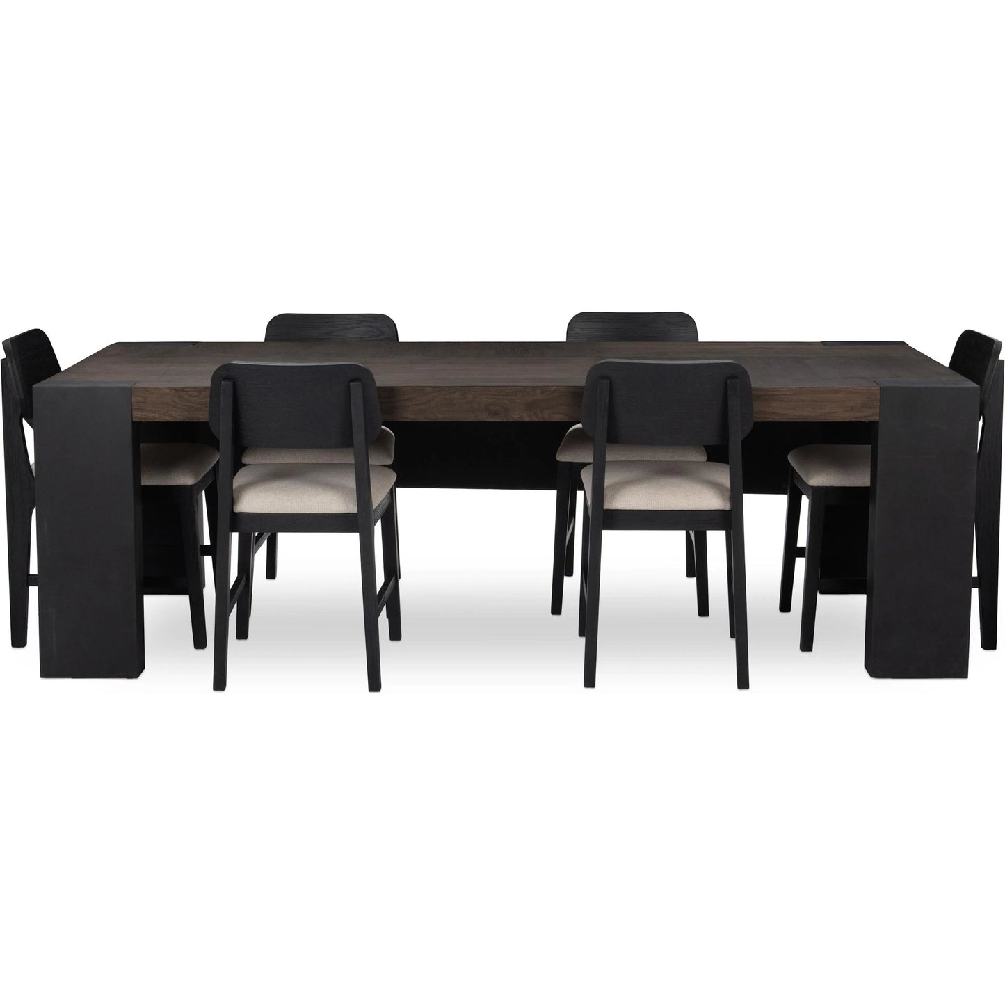 006 SI-2303285 | Additional Silo | Deaven Dining Table by Classic Home. Made from oak veneer, metal in a traditional style.