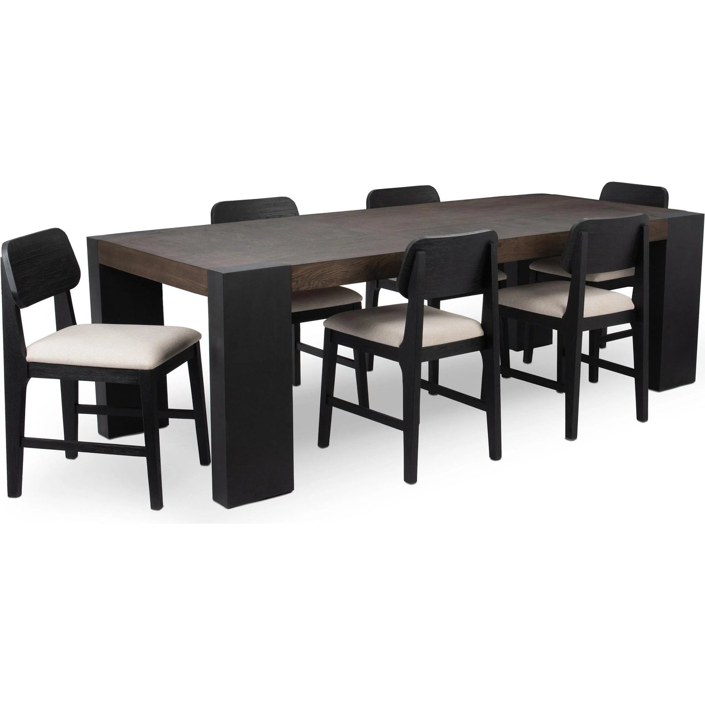 007 SI-2303285 | Additional Silo | Deaven Dining Table by Classic Home. Made from oak veneer, metal in a traditional style.