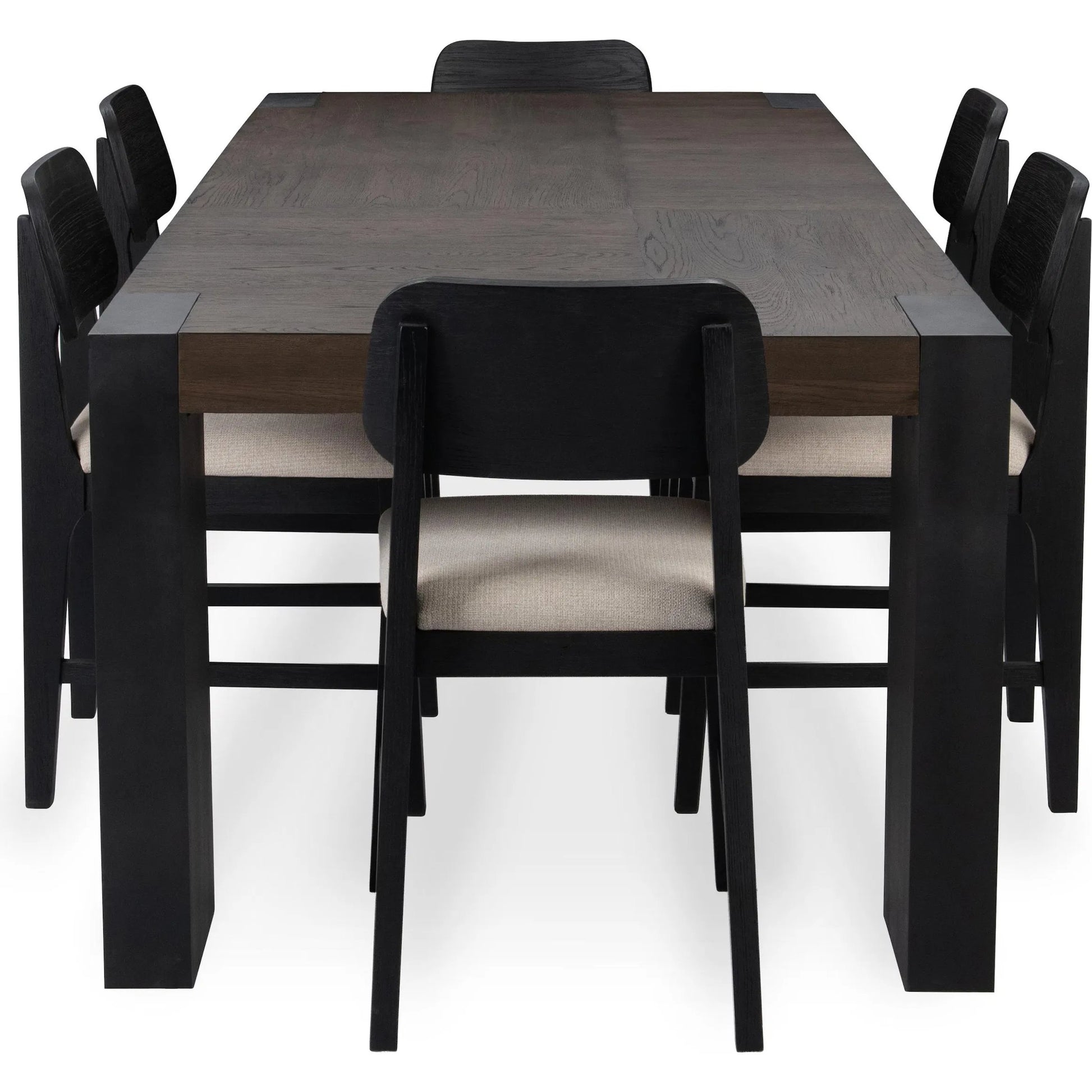 Deaven Dining Table by Classic Home. Made from oak veneer, metal in a traditional style.